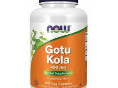 Now Foods Gotu Kola - 450 mg, 100 Capsule (Supliment dureri articulare, stres si anxietate)